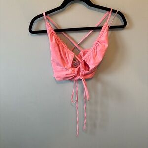 Pink Women's Crop Top